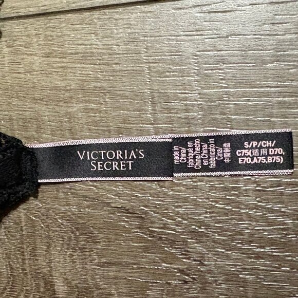 Victoria's Secret Lace Bralette Size Small Black - Excellent condition - Picture 5 of 7